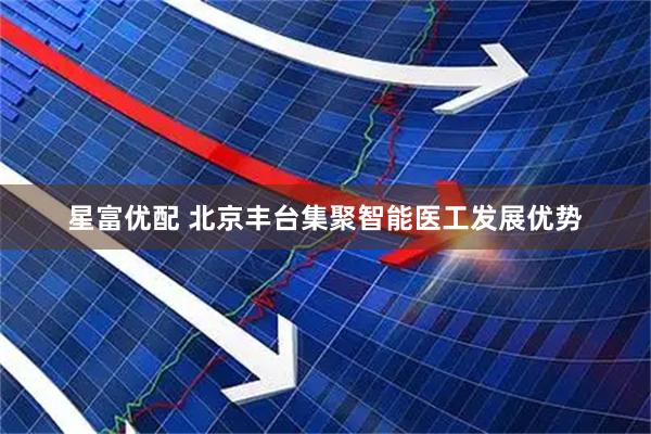 星富优配 北京丰台集聚智能医工发展优势