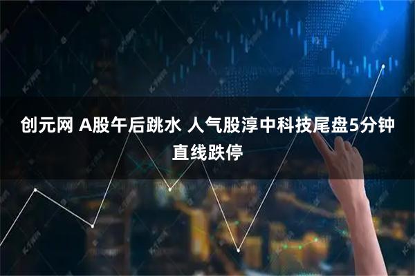 创元网 A股午后跳水 人气股淳中科技尾盘5分钟直线跌停